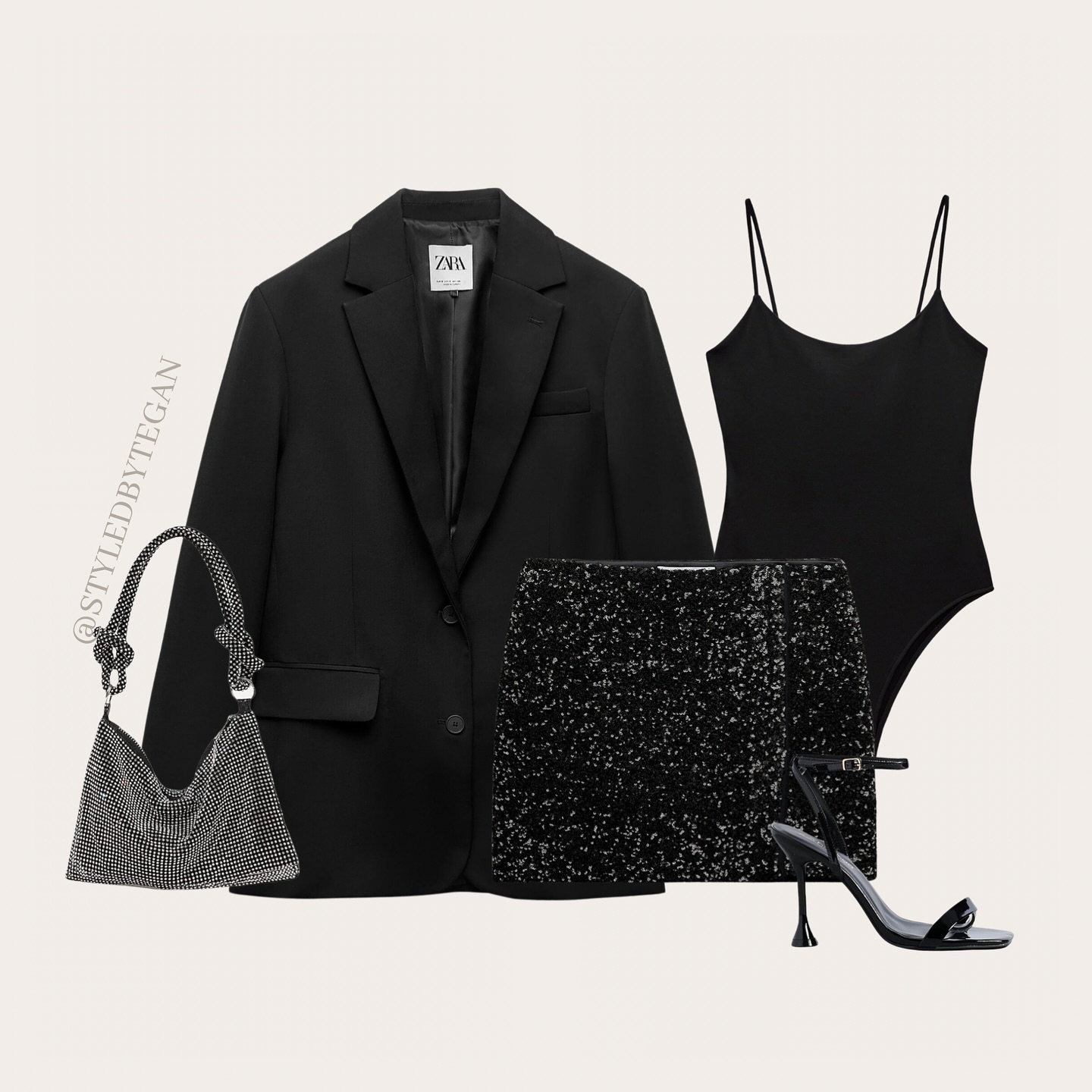 Faux Fur, a White Tank, and Charcoal Denim: Luxe Casual with Everyday Ease